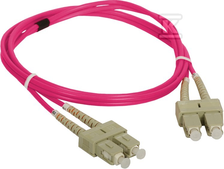 Patch cord MM OM4 SC-SC duplex 50/125 - FOC-SCSC-5MMD-1-4